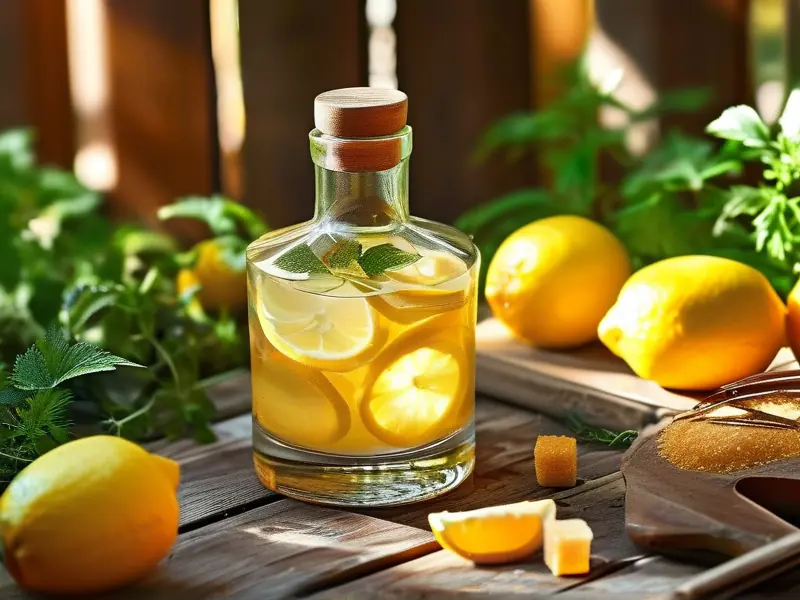 自制柠檬酒的材料与制作过程