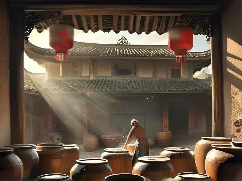 汀州客家传统酿酒过程实景