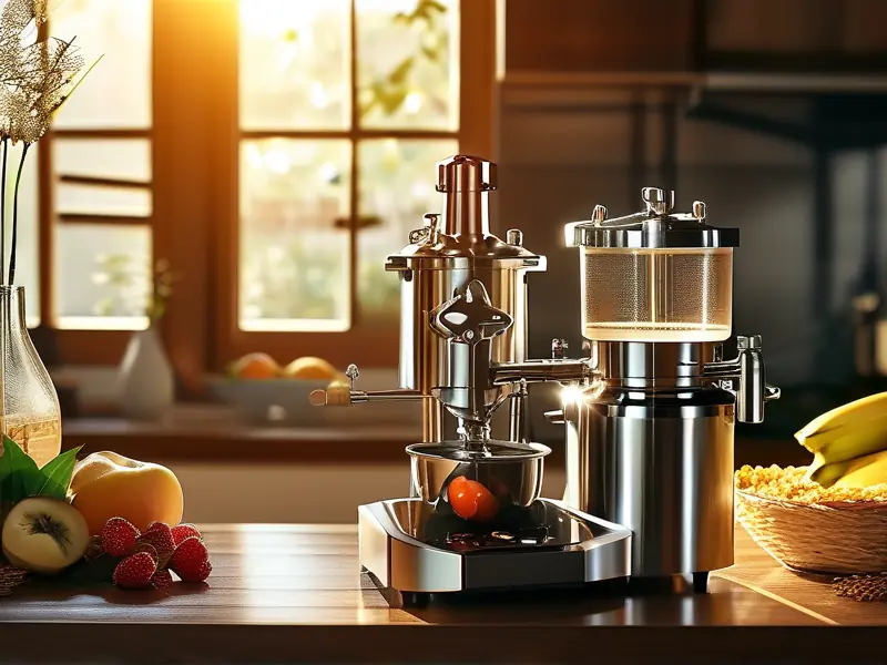 家庭厨房使用的微小型酿酒设备实景图