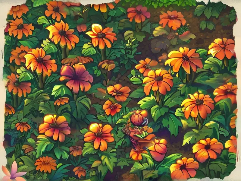 星露谷酿酒花田丰收场景