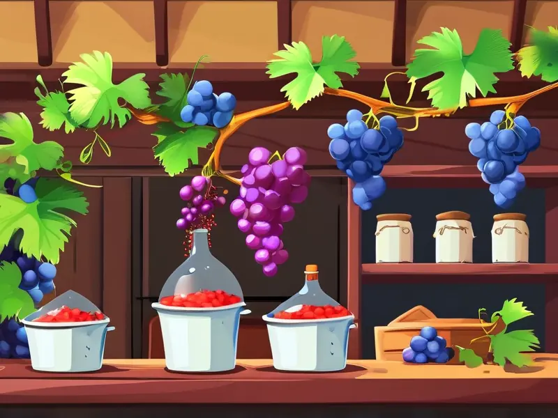 家庭自酿葡萄酒步骤展示