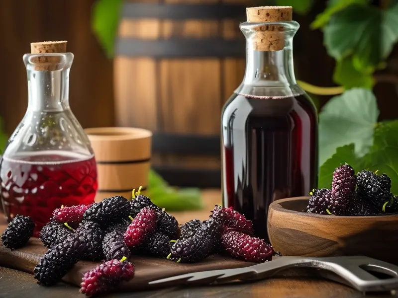 家庭自制桑葚酒的详细步骤图解