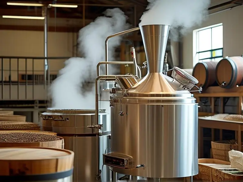 200型酿酒设备工作场景