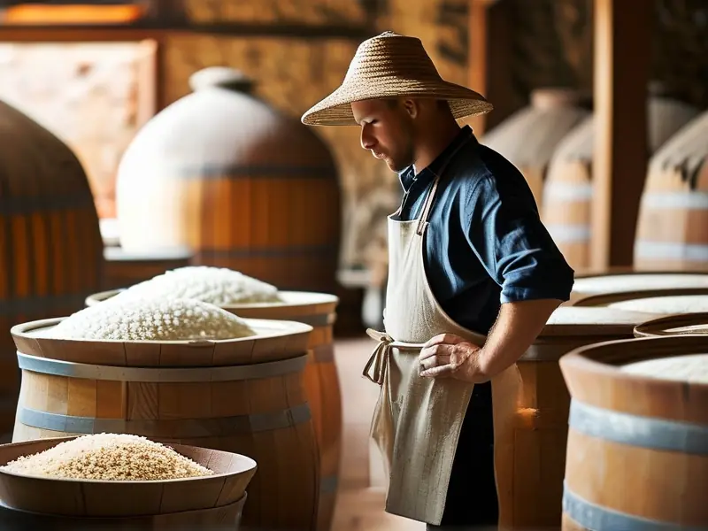 白曲酒制作过程展示