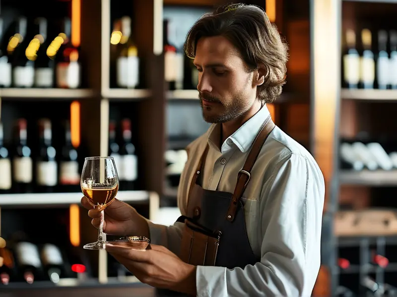 专业酿酒师品评白酒过程实拍