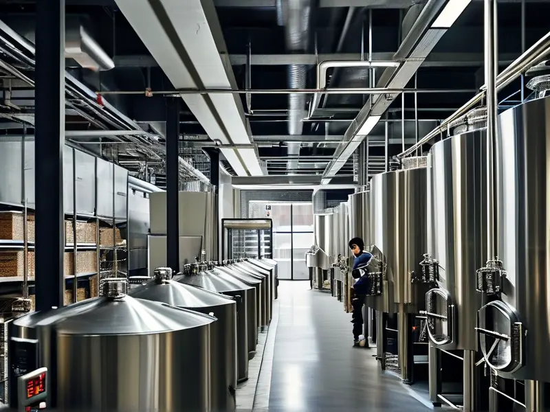 标准化白酒酿酒车间实景展示