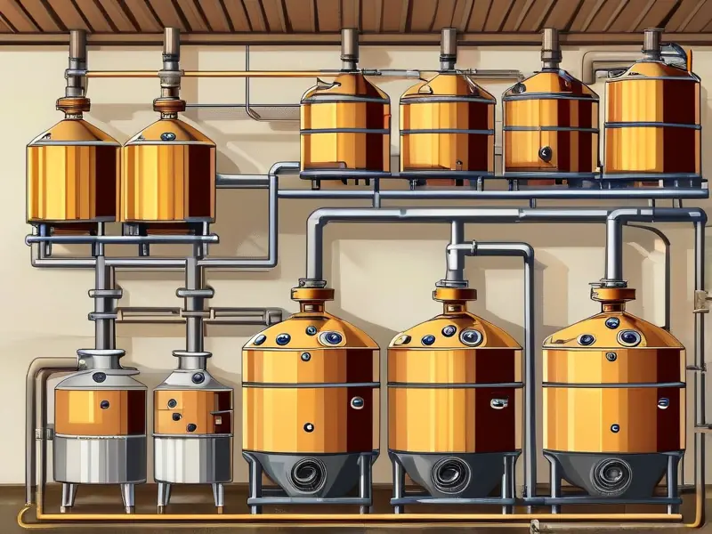 白酒酿造工艺流程图