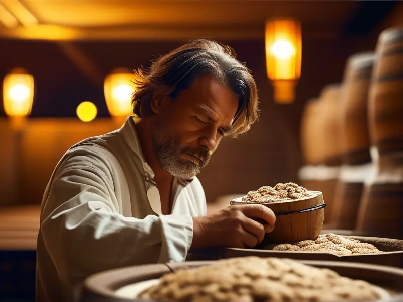 白酒酿酒师资格证持有者实操工作场景