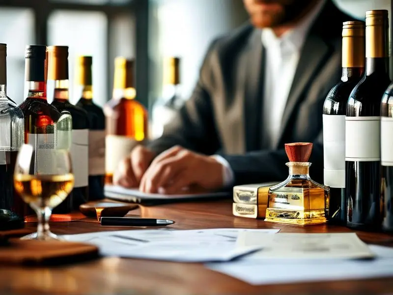 白酒销售手续办理过程展示