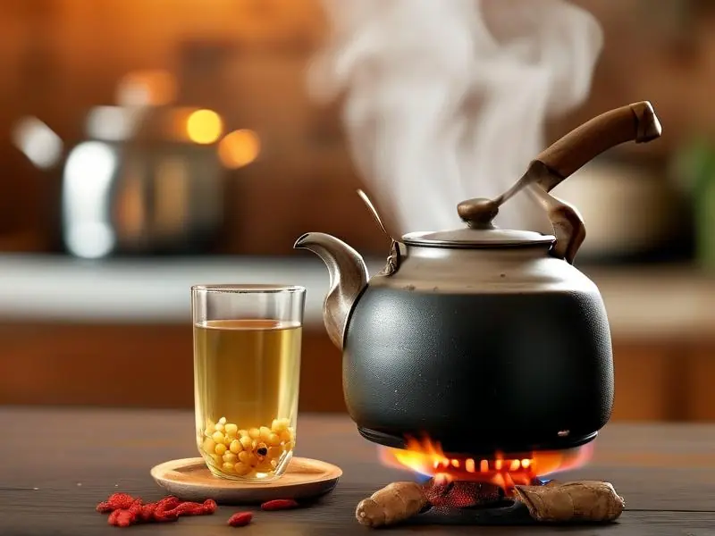 白酒煮着喝的正确方法示意图