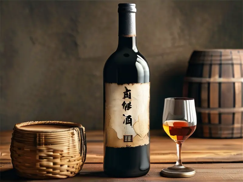 做旧白酒与真品对比鉴别图