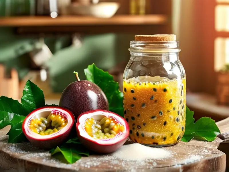 百香果酿酒材料准备