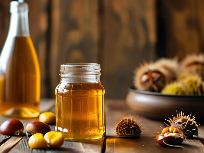 板栗泡酒成品展示