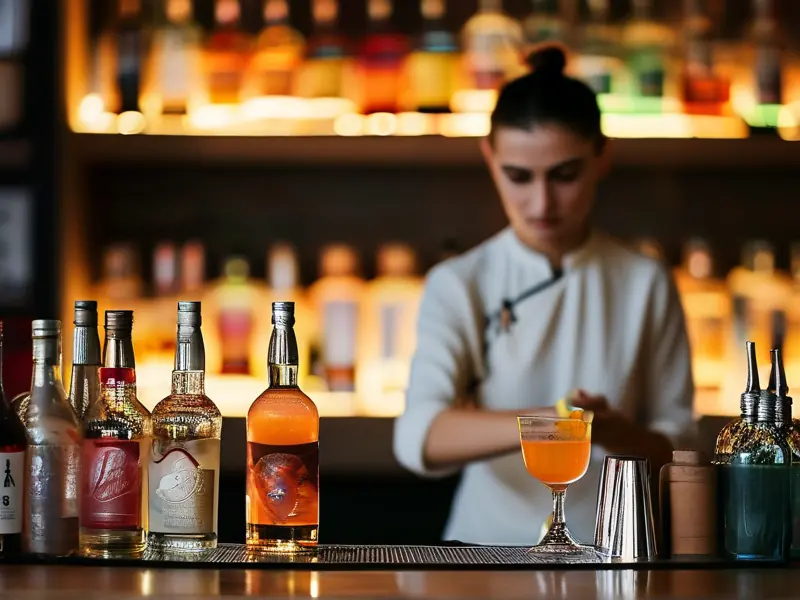 保定调酒培训现场教学照片