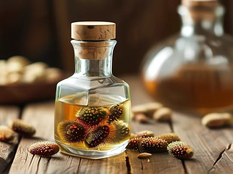 苍耳子泡酒制作过程展示图