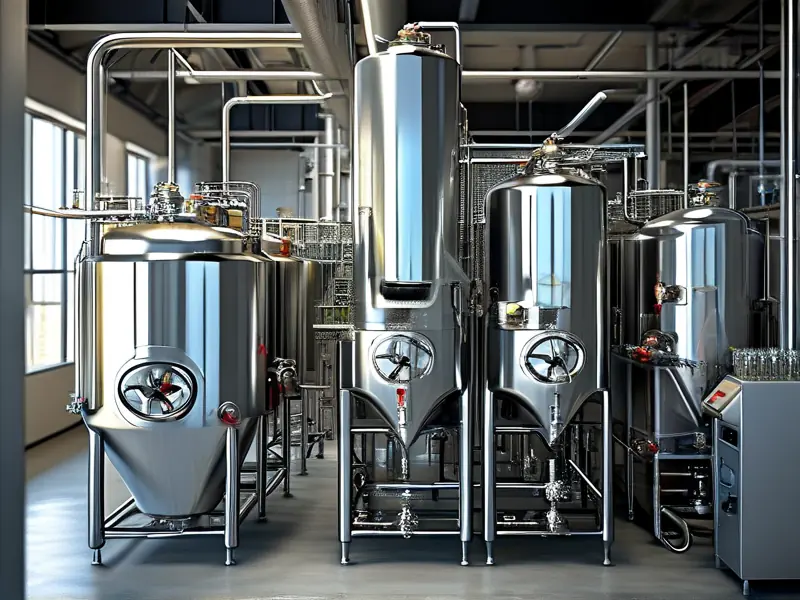 纯粮白酒酿造设备展示