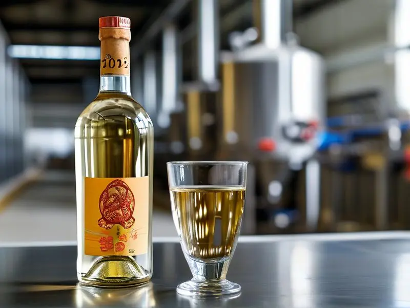 标有20822标准的纯粮白酒