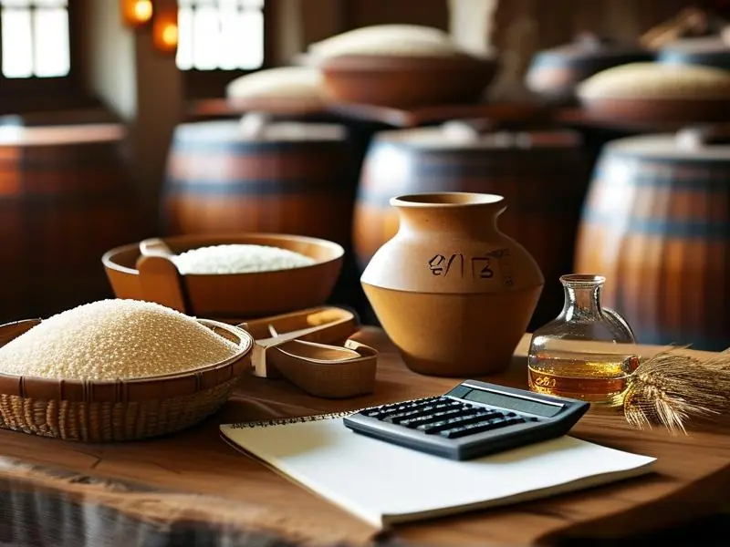 酿酒师计算纯粮白酒成本