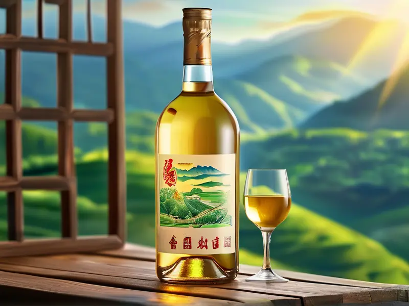大好河山原酿白酒展示图