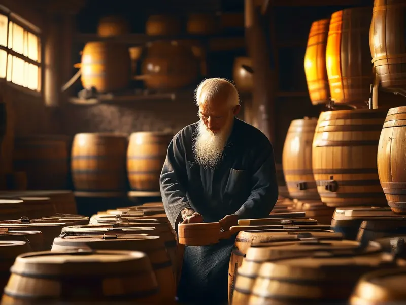 单氏家酿酒传统酿造过程实拍