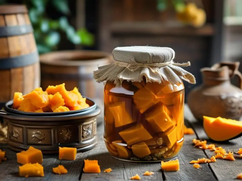 地瓜干酒发酵过程实拍图