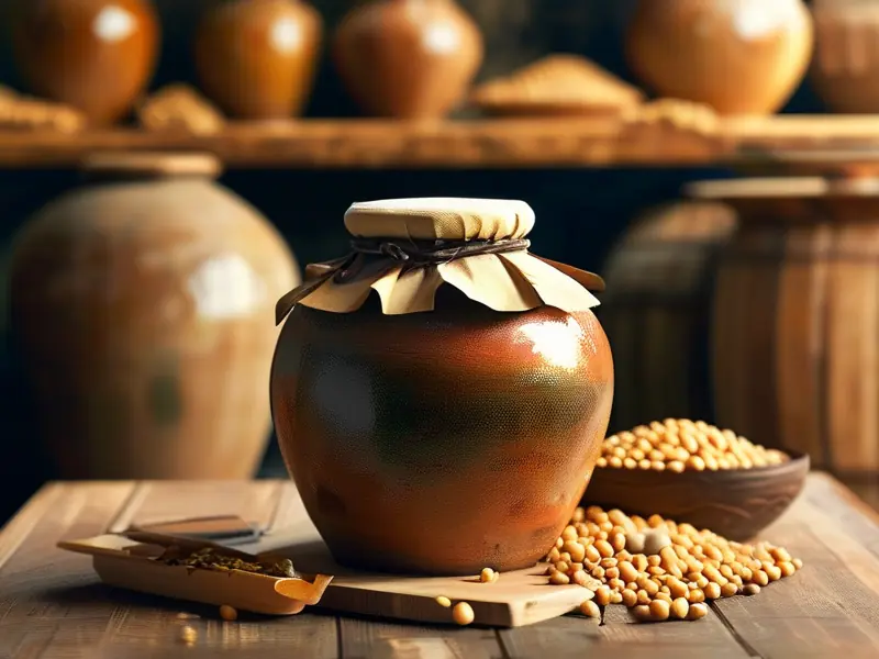 古法豆淋酒发酵过程实拍图