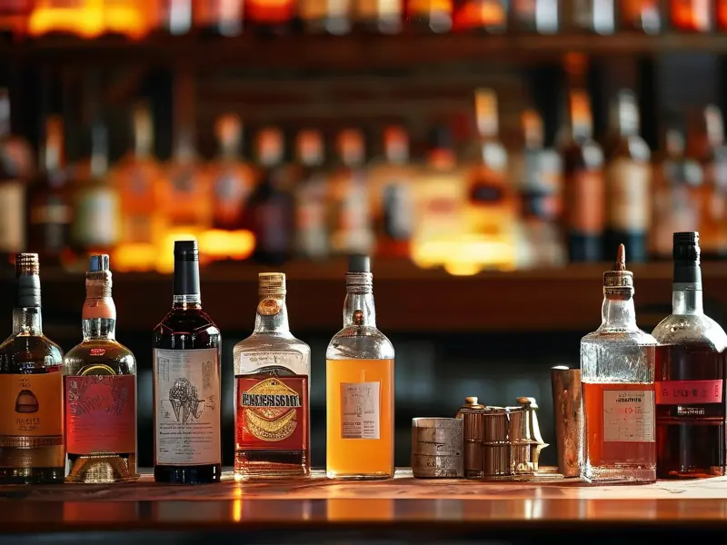 专业调酒师调配斗酒