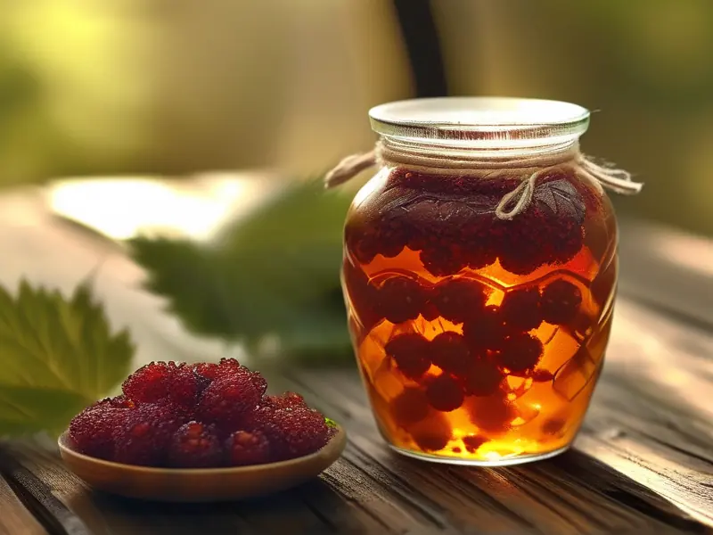 干桑葚酒发酵过程展示