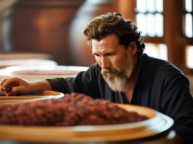 高粱半固态酿酒方法实际操作场景