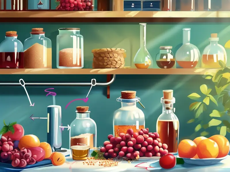 高中生物实验课学生制作果酒过程