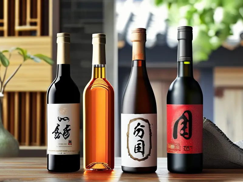 勾兑酒与纯粮酿造酒对比图