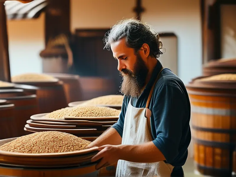 谷烧酒发酵过程展示