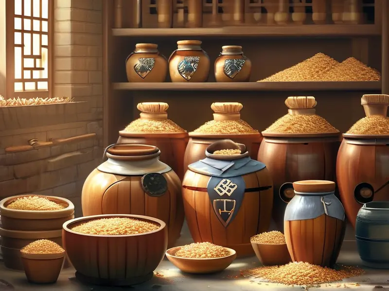 传统固态法白酒酿造过程展示