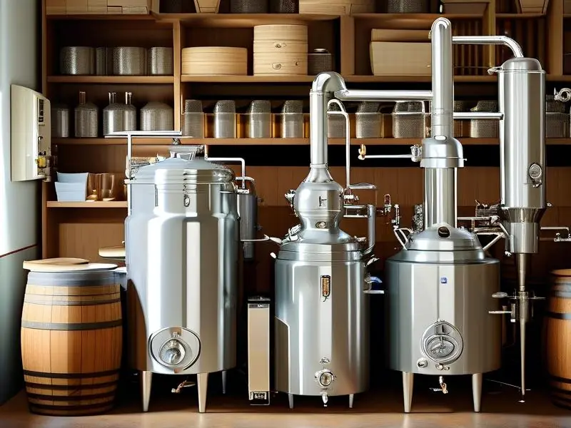 固态酿酒设备全套展示图