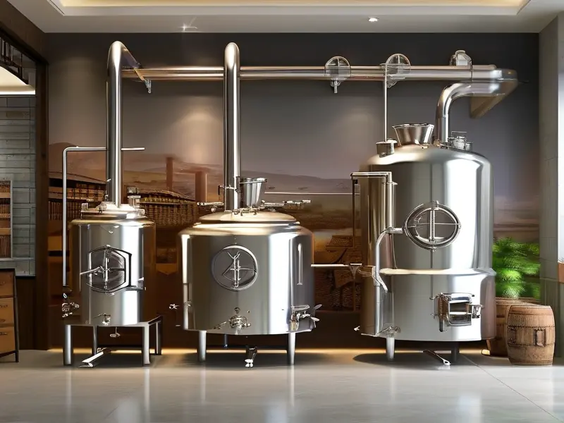 广西玉林酿酒设备实拍图