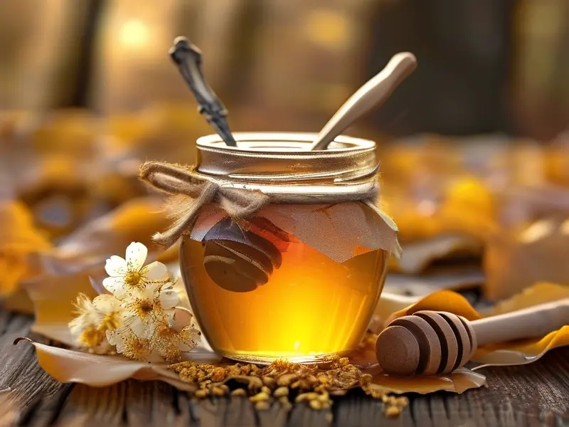 桂花蜂蜜泡酒制作过程