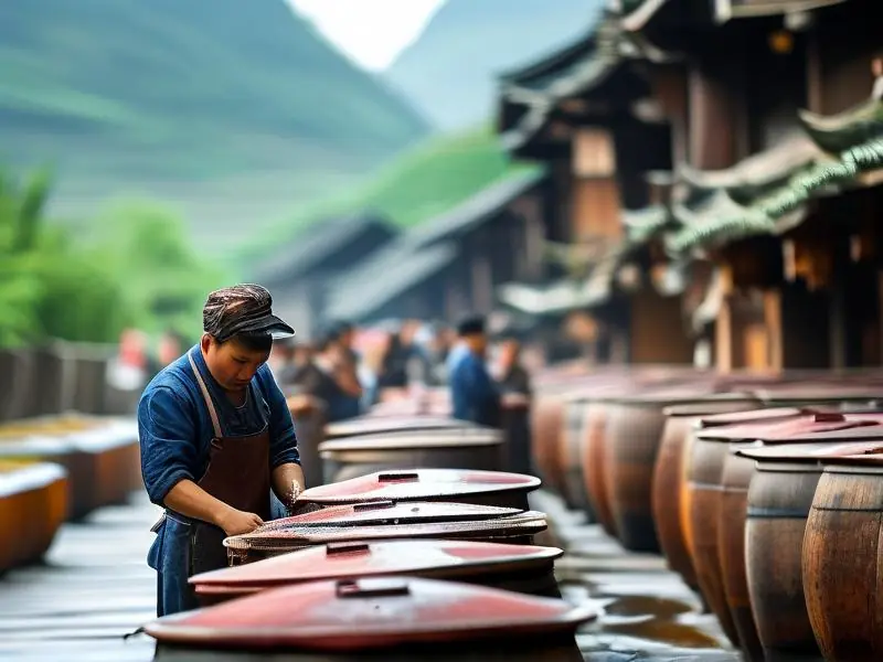 贵州酿酒人酒业有限公司酿酒车间