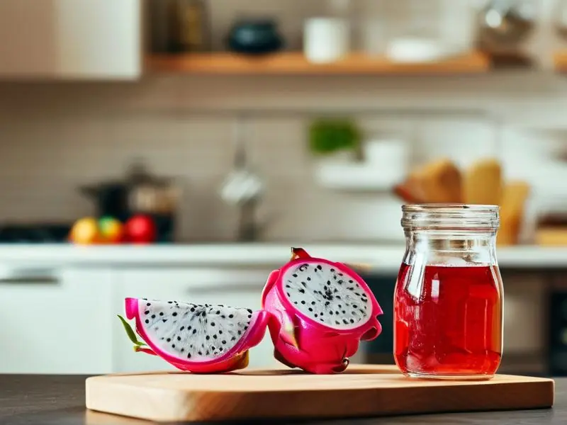 自酿火龙果酒制作过程实拍图