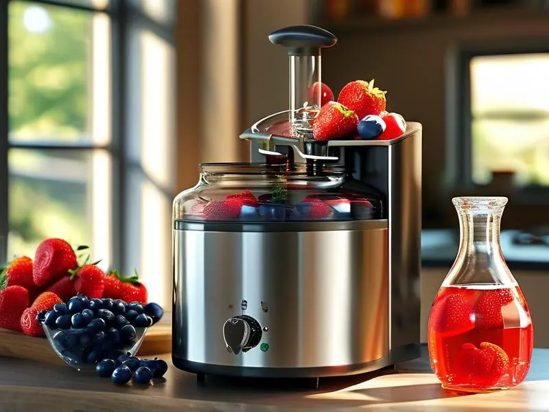 家用智能果酒酿造机工作场景实拍图