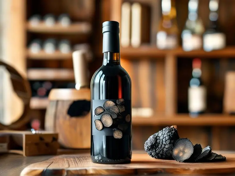 黑松露泡酒成品展示