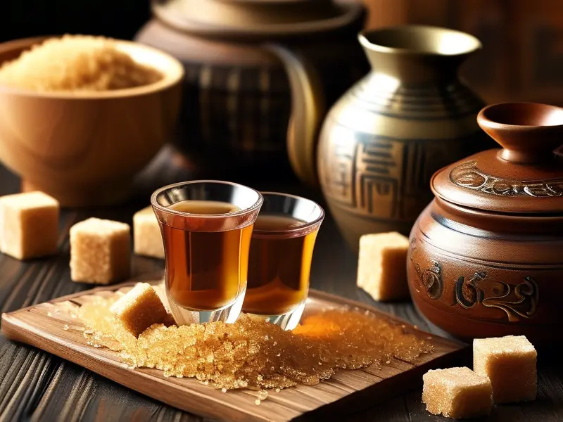 红糖酿酒制作过程