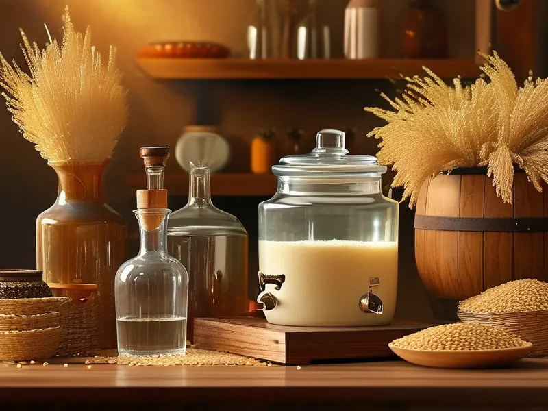 家庭自制白酒所需工具与原料实拍图