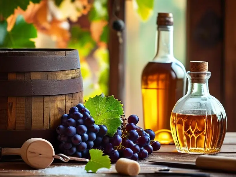 家庭自酿葡萄酒材料准备