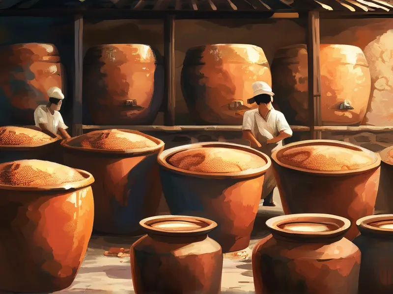 酱香型白酒传统酿造工艺现场实拍