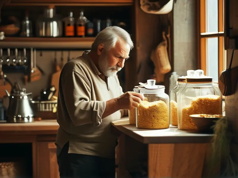 家庭自制白酒发酵过程实拍图