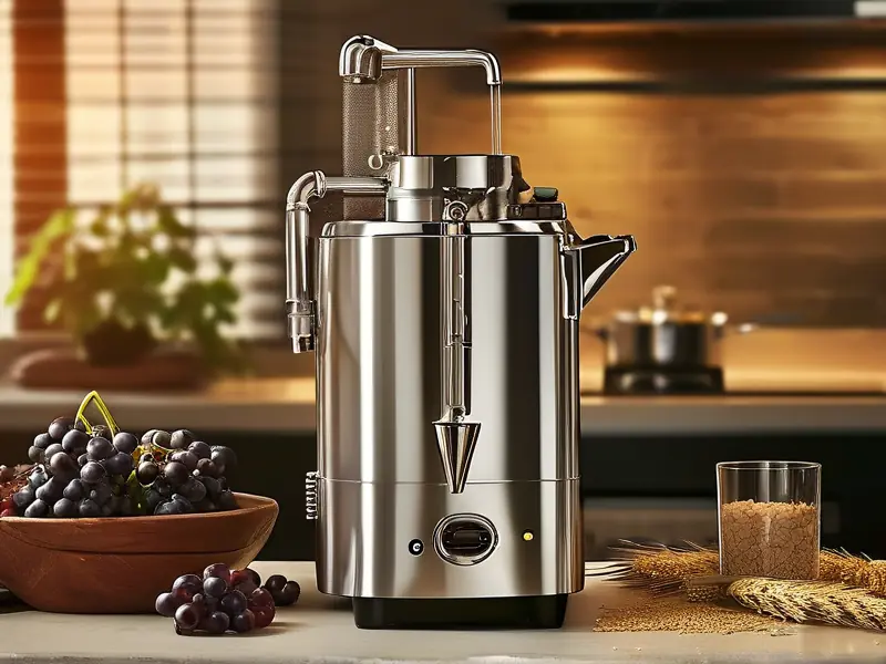 家庭自动酿酒设备实际操作场景