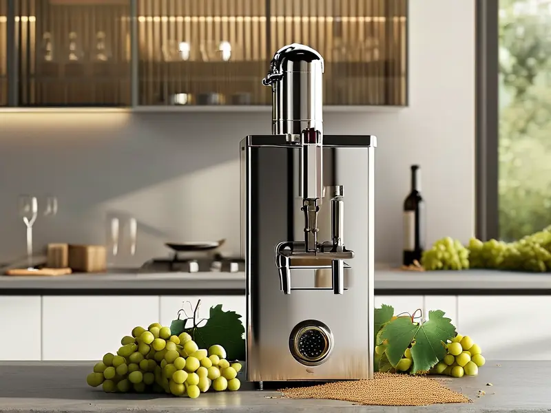 家庭厨房使用小型酿酒设备实景图