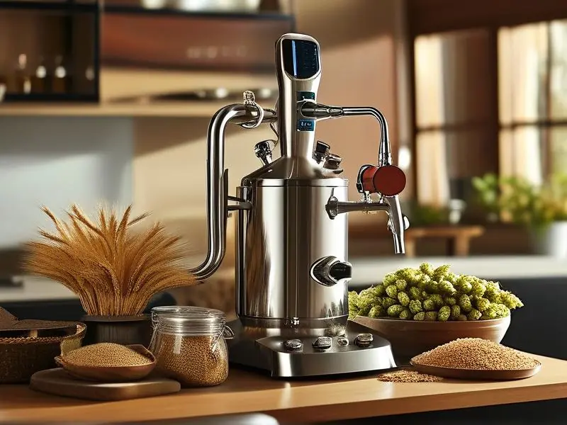 家用啤酒酿造设备实景展示