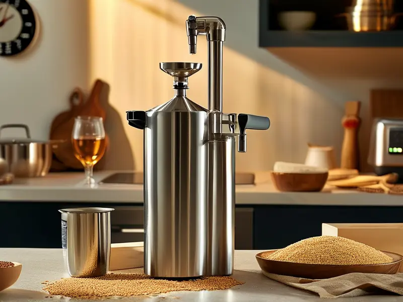 家用小型酿酒设备实景展示图