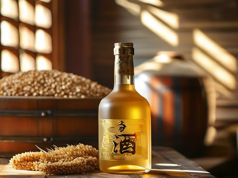 金不换酒与酿酒原料展示